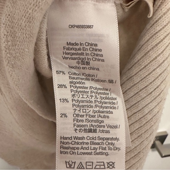 Madewell Beige Button Down Cardigan Size Large Women’s - Picture 12 of 13